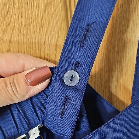 Elegant Navy Maxi Dress - Picture 5 of 11